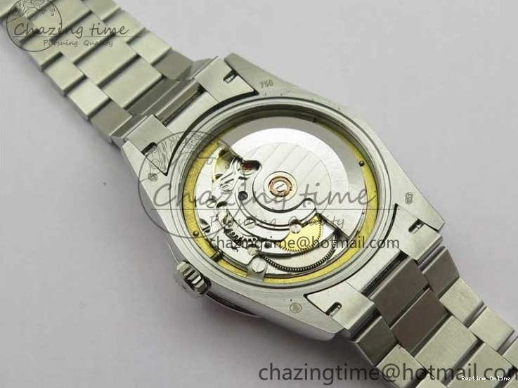 0516 Day-Date 36mm 128239 SS Crystal BP Best Edition White MOP Crystal Marker Dial on SS President Bracelet A MoistureWicking 2682